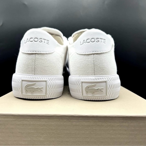 Lacoste gripshot white sneaker , 7, NWT - Picture 7 of 12